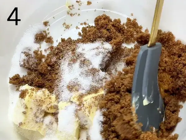 adding carrots and walnuts to dough