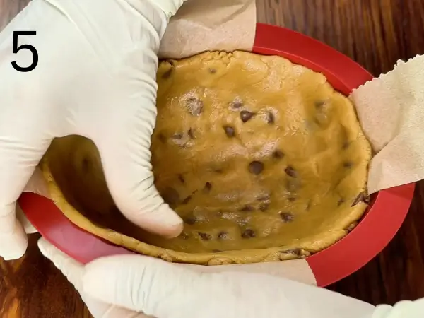Chilling cookie dough for best texture