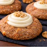mixing butter for carrot cookies
