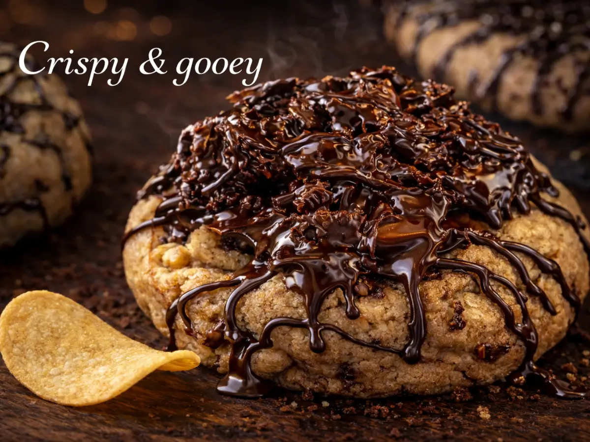 Salty Crunch Chocolate Chip Cookies