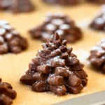 Chocolate Christmas Cookies – soft homemade holiday cookies with cocoa and icing sugar