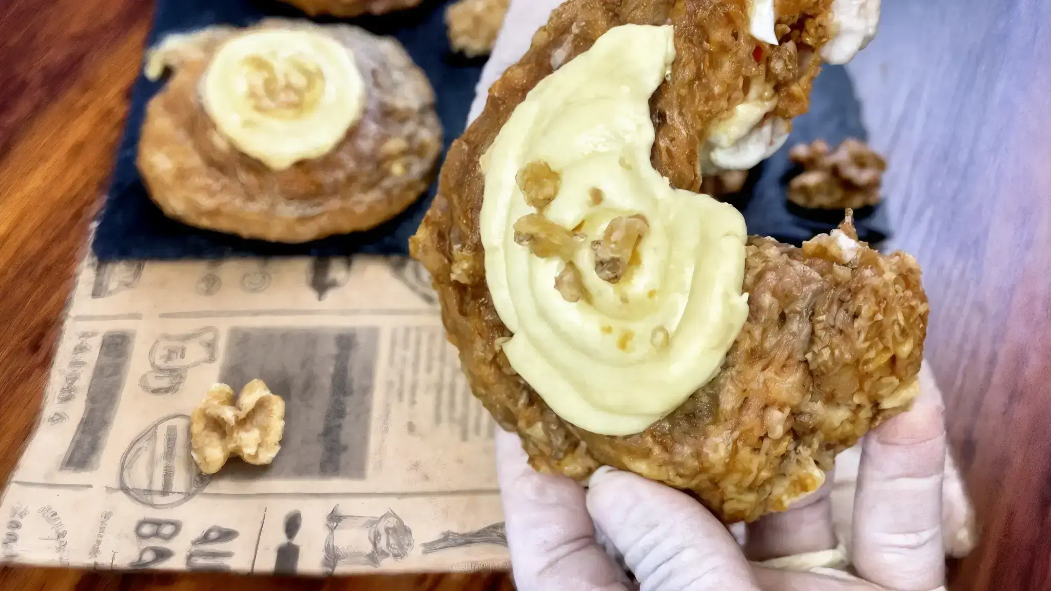 homemade carrot cake cookies