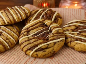 Cinnamon roll cookies soft and chewy