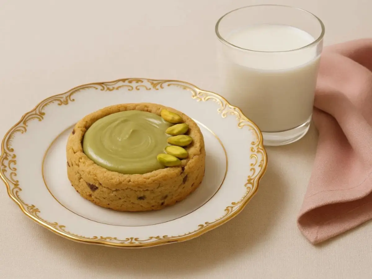 Stuffed chocolate chip cookies with gooey fillings