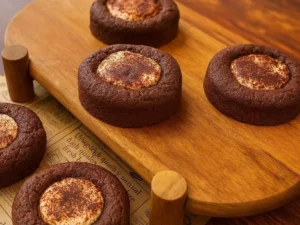Tiramisu Cookies with mascarpone filling