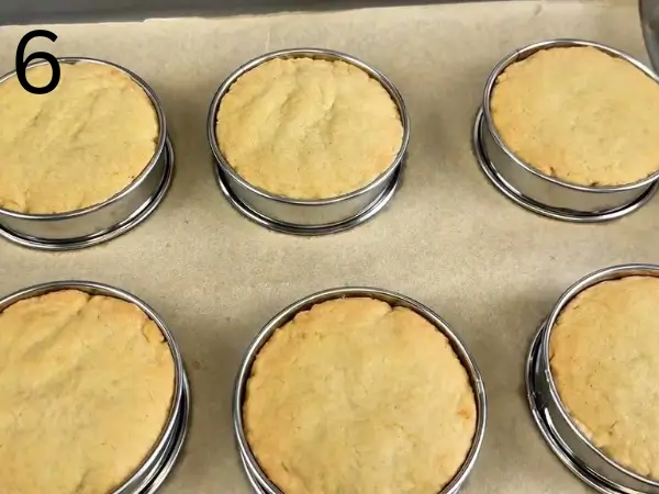 Freshly baked soft cookies with golden edges and a tender center
