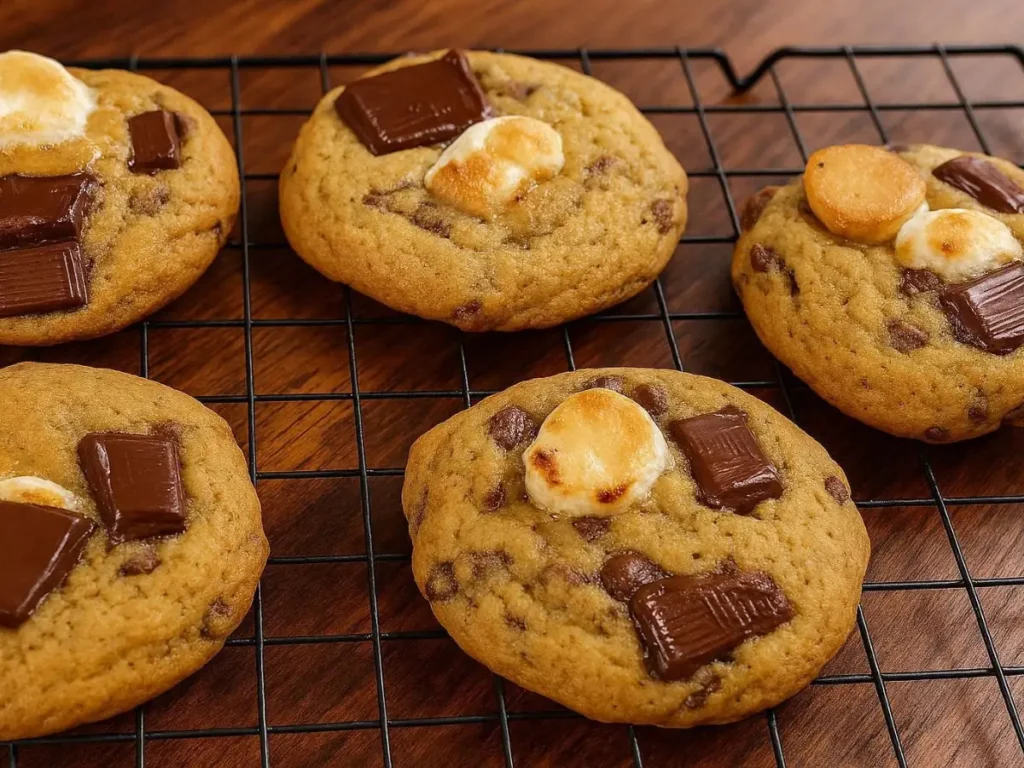 Banana Marshmallow Cookies – Soft & Gooey