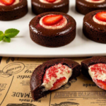 Strawberry Tiramisu Cookies with creamy mascarpone filling Title: